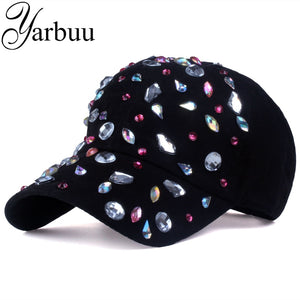 Drope Rhinestone Cap