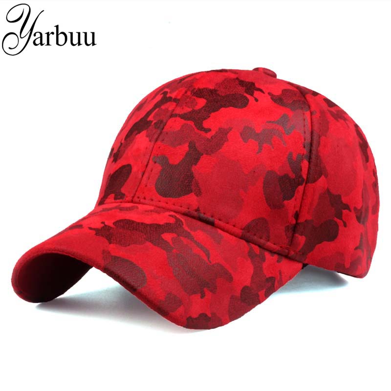 Red Camouflage Cap