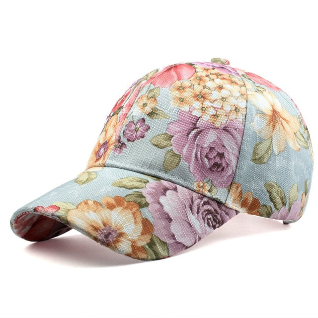 Lady Flower Cap